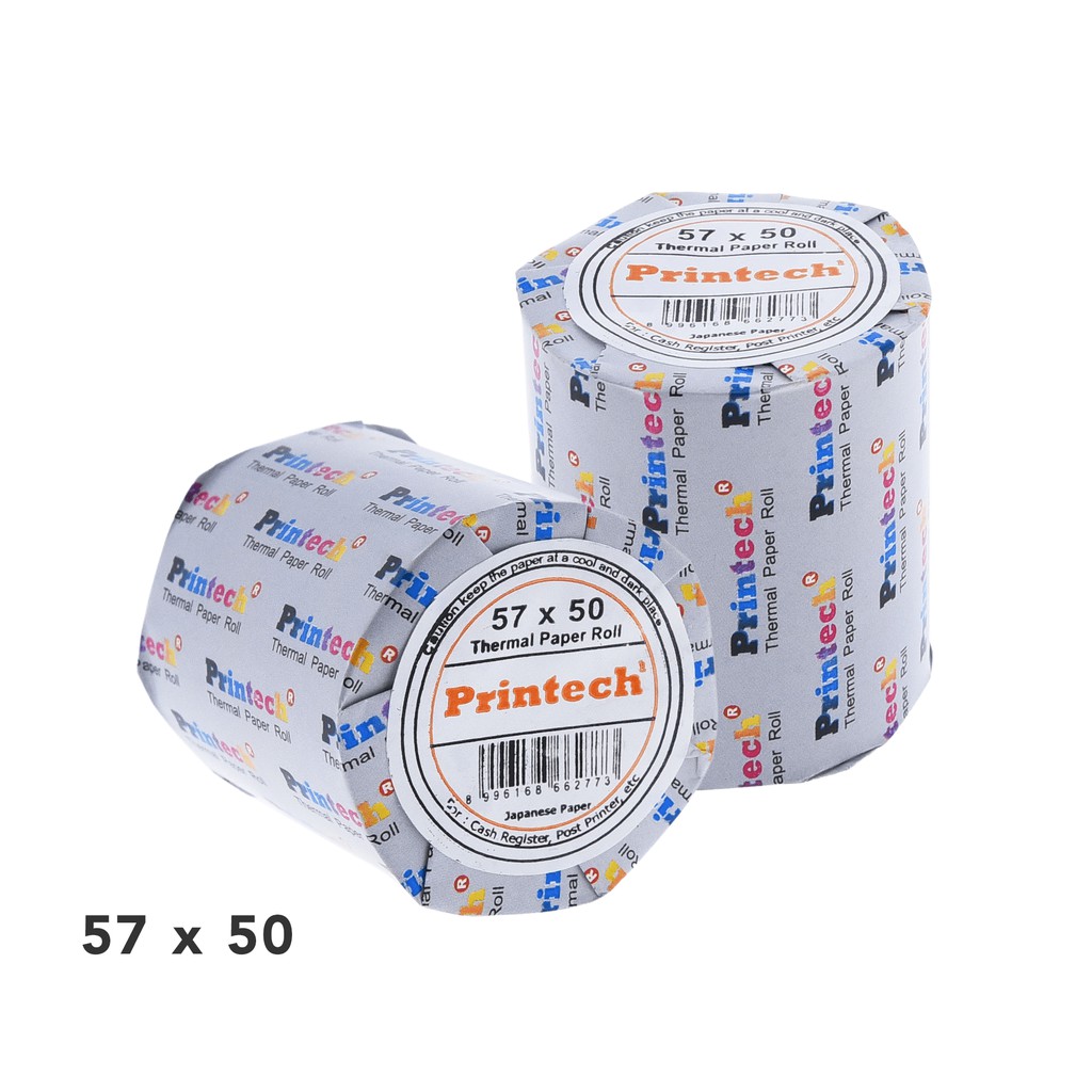 

PRINTECH Kertas Thermal Kasir 57x50 - 1 Roll 03014-1