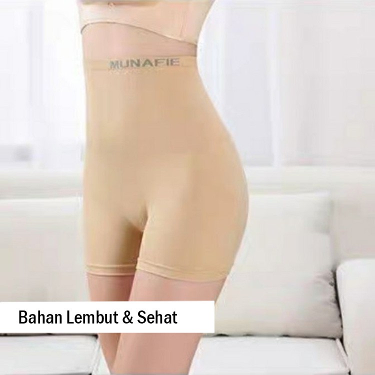 3SP | UWR03 Boxer Celana Dalam Korset Pelangsing Perut Buncit Wanita Casual Murah Import