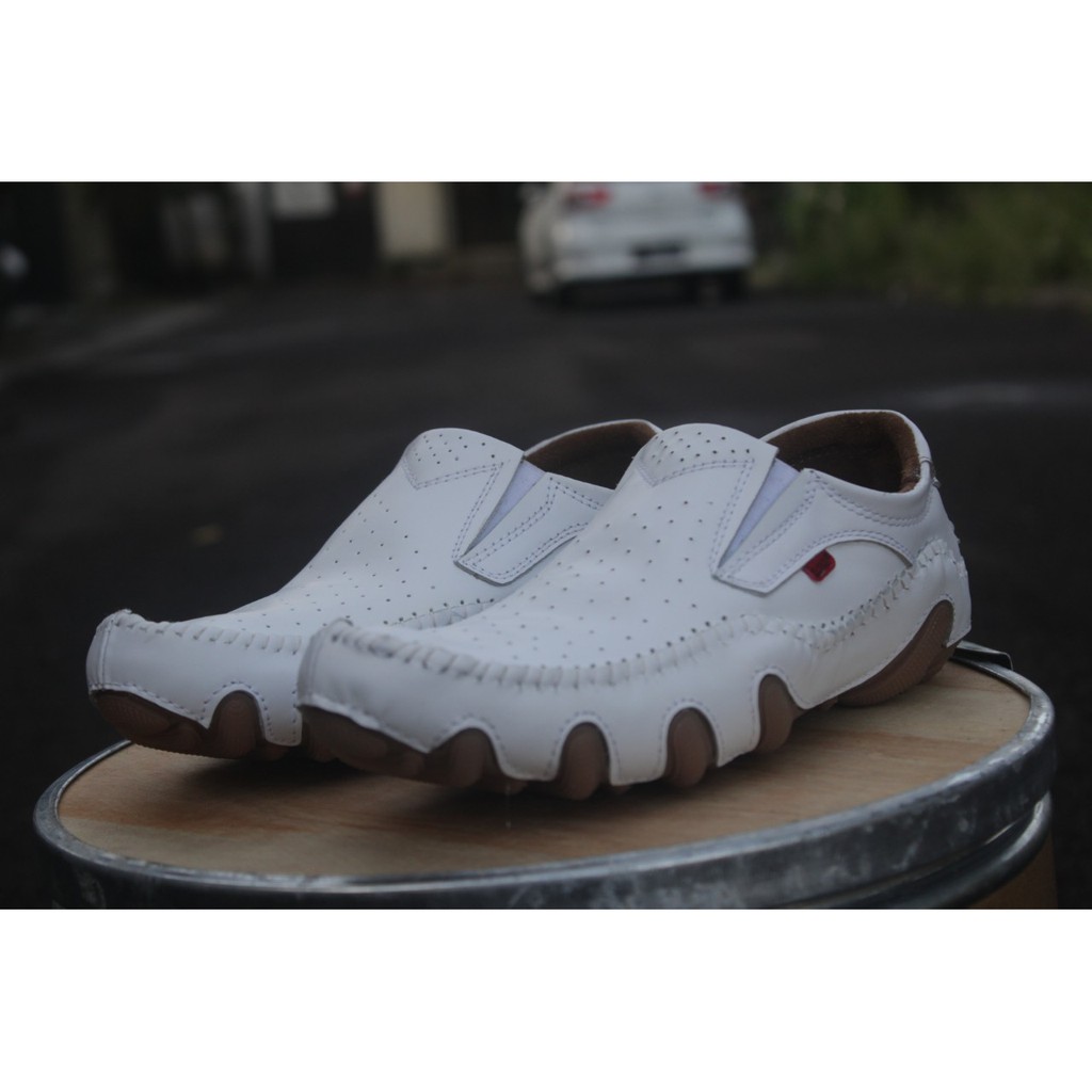 PROMO sepatu slop kulit black master inzhagi sepatu santai pria original brand slop pansus pria