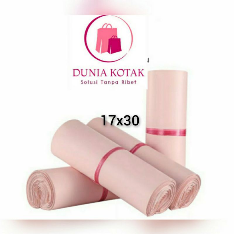 

Plastik Polymailer PINK 17x30