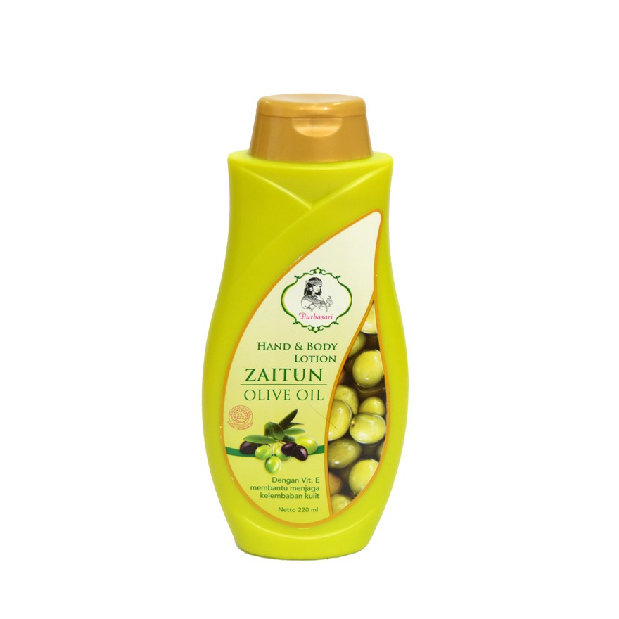 Purbasari Hand & Body Lotion Zaitun 220ml