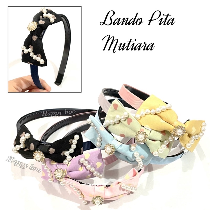 bando pita mutiara pove