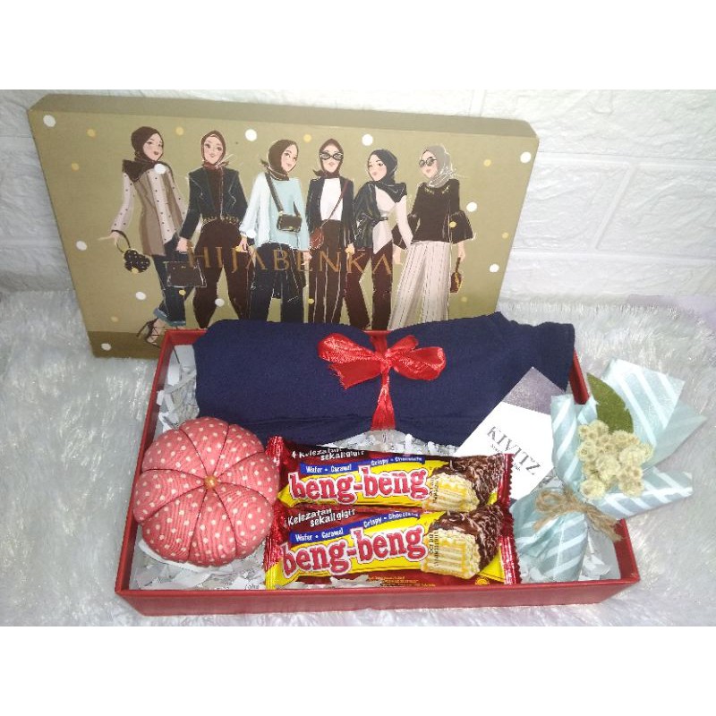 hampers gift ekslusif box Berrybenka/ hijabenka limited edition