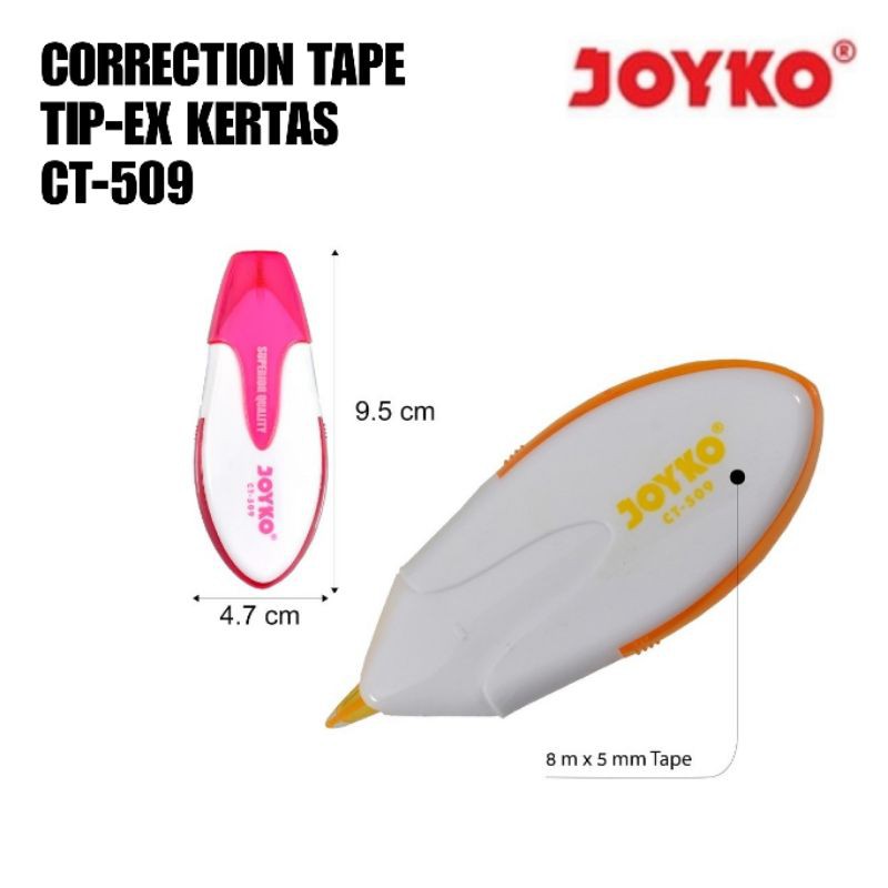

Tip-Ex Kertas / Correction Tape Joyko CT-509 (pcs)