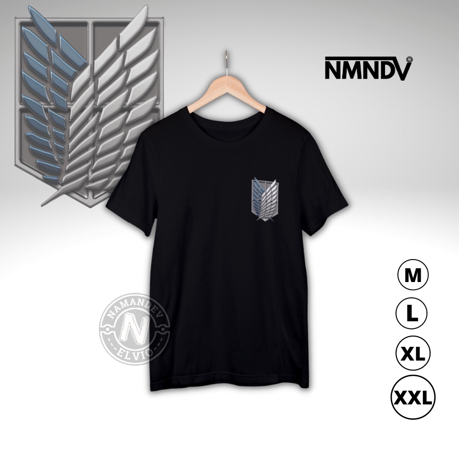 [ BISA COD ] BAJU KAOS T SHIRT ATASAN PAKAIAN DISTRO PRIA WANITA DEWASA MURAH ILUSTRASI ONE PIECE NARUTO ATTACK ON TITAN RAMEN