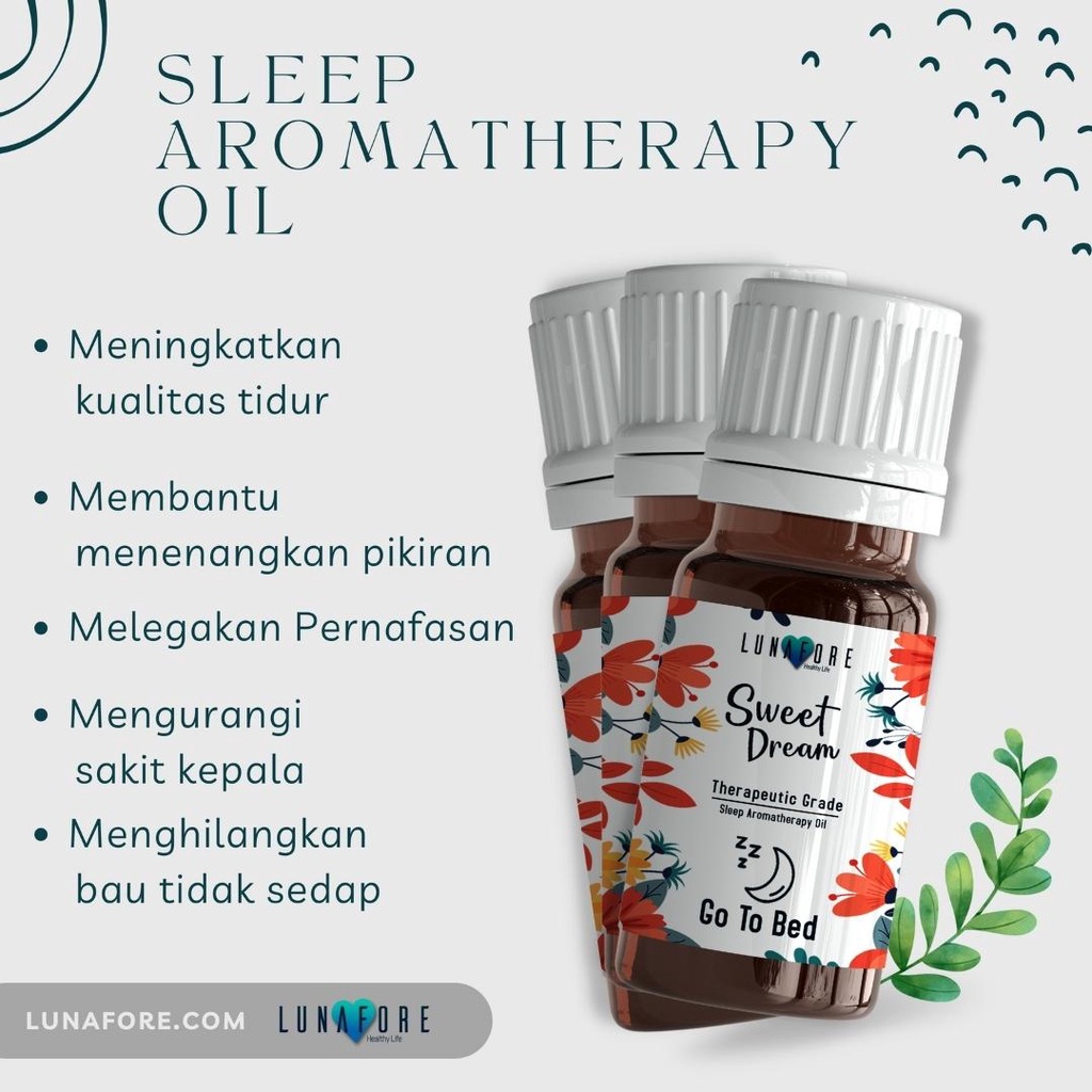 Deep Sleep Aromatherapy Essential Oil 10ml  - Lunafore - Air Humidifier