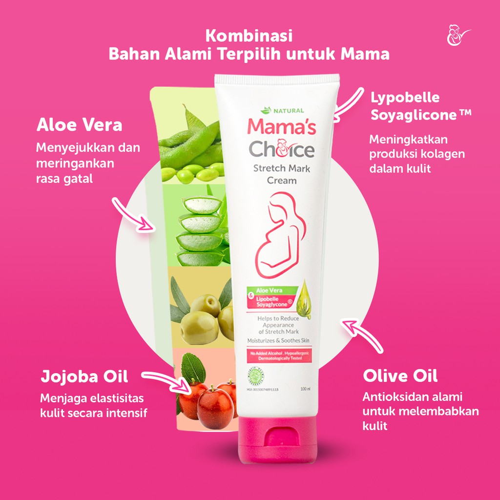 Mama's Choice Stretch Mark Combo ( Cream &amp; Serum )