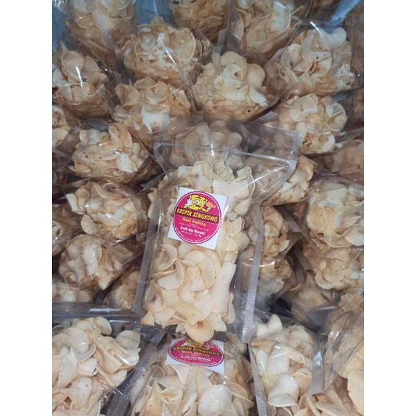 

keripik singkong rasa gadung gurih dan renyah 150 gr