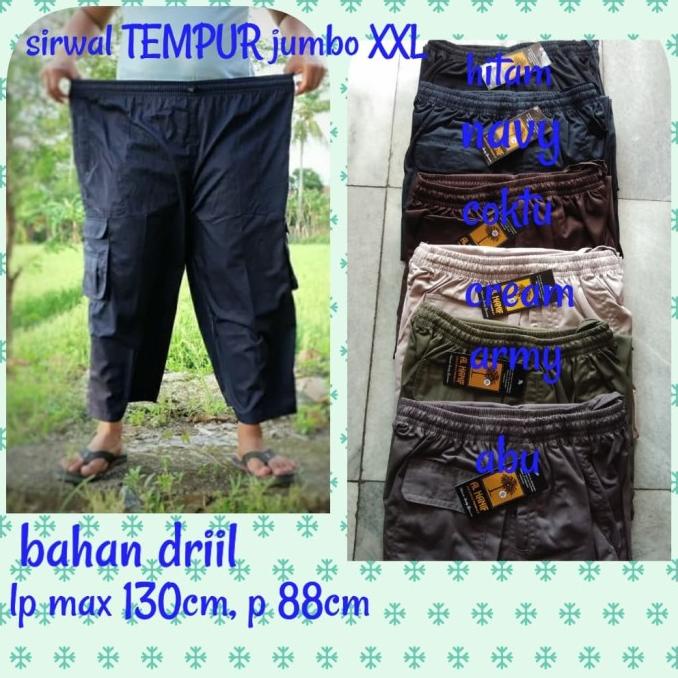 CELANA PANGSI JUMBO AL-HANIF/SIRWAL TEMPUR XXL