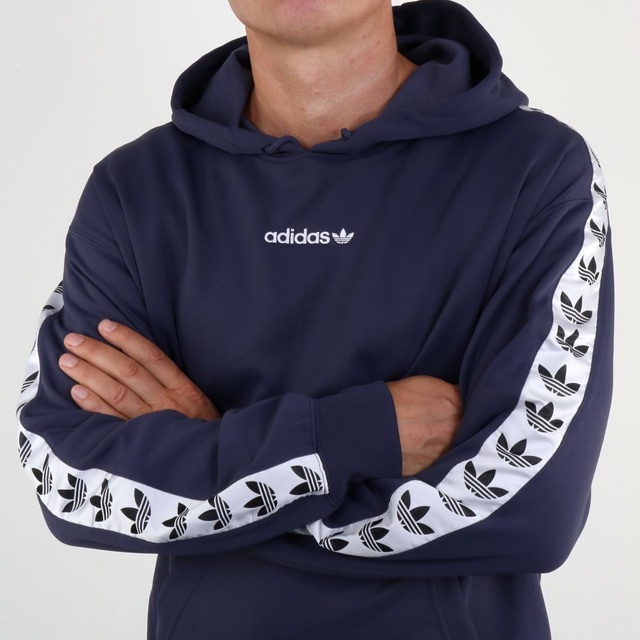 adidas tape hoodie