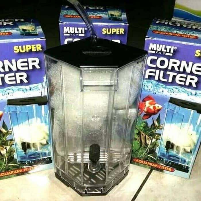 MULTI CORNER FILTER SUDUT SUPER (GEDE) AQUARIUM