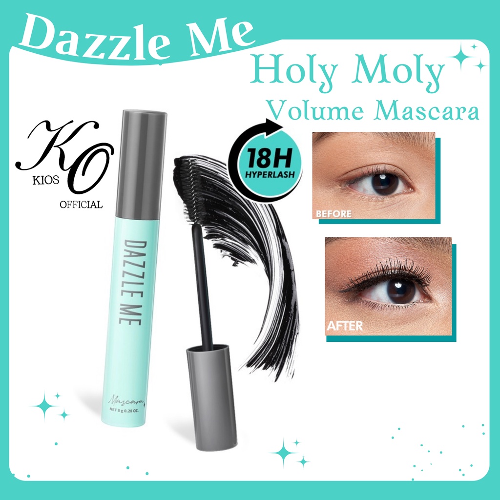 Dazzle Me Holy Moly Volume Mascara | Waterproof Long Lasting Volumizing