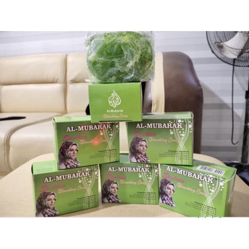 Sabun Al-Mubarak hijau dijamin PRODUK ASLI