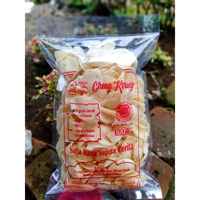 

Cireng Kering original jeruk 200gr