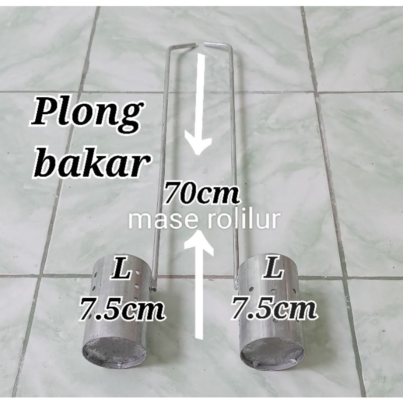 Plong Bakar Plong Mulsa lebar lubang 7cm cemplong bakar alat pelubang plastik mulsa