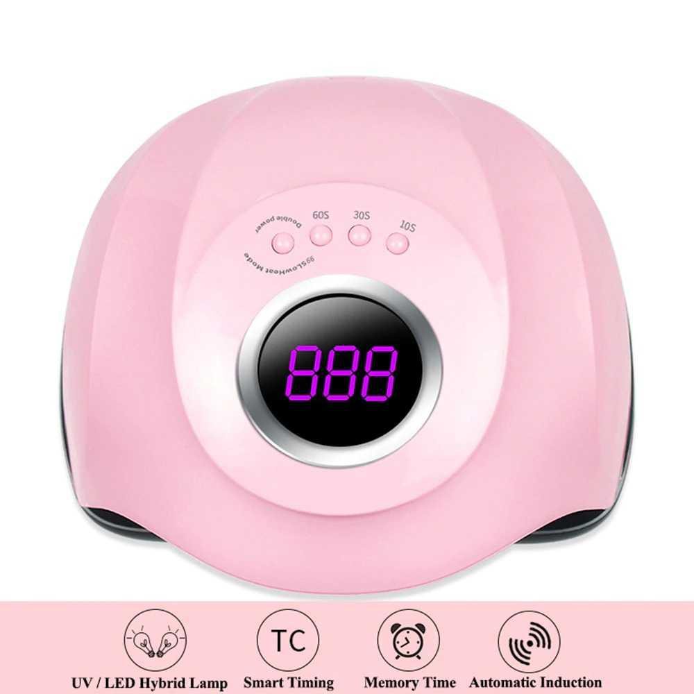 GS8 45LED Alat Kecantikan Pengering Kutek Kuku Lampu 180W LED Ultraviolet UV LED Nail Dryer
