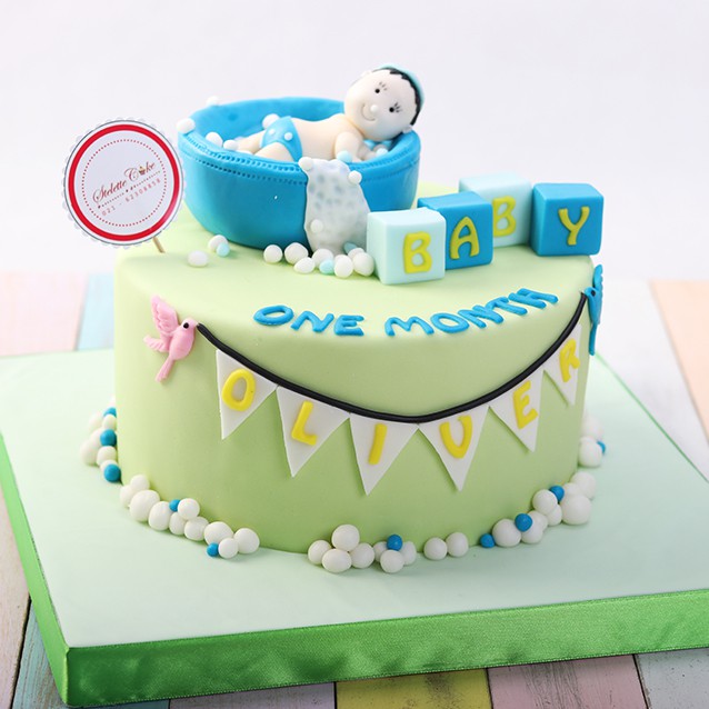

Kue untuk Satu Bulanan / Kue Ulang Tahun / Diameter 16 cm