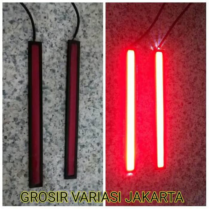 lampu led drl cob plasma 17 merah high quality