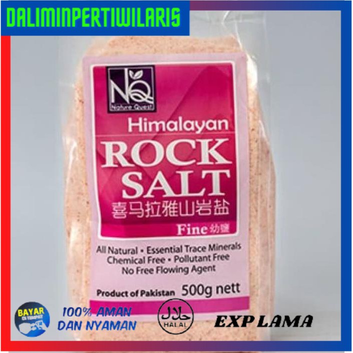 

[[BISA COD]] Garam Himalaya - Himalayan Rock Salt Fine (500g) SPECIAL Kode 1069