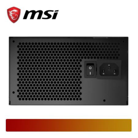 Power supply gaming msi mpg 850 watt 80+ 80 plus gold 140mm fan full modular a850gf - Psu 850w a850-gf