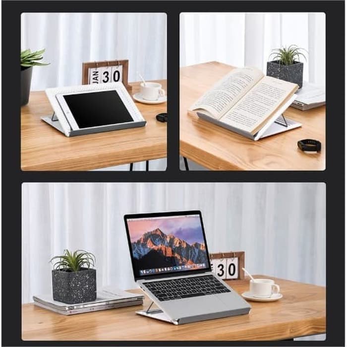 BASEUS LETS GO MESH PORTABLE LAPTOP STAND IPAD MACBOOK NOTEBOOK HOLDER