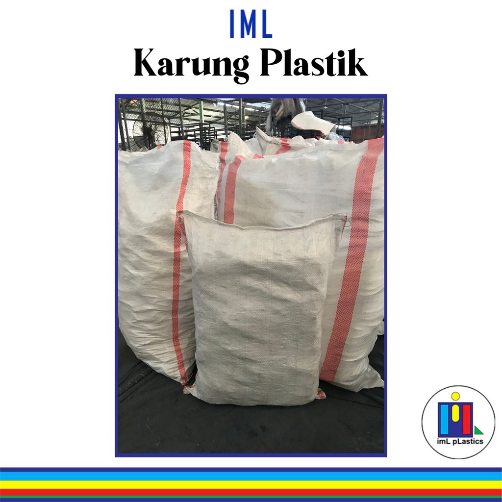 

Karung Plastik / Karung Packing Paket / Karung Anyam Plastik / Karung Putih ORI KUAT