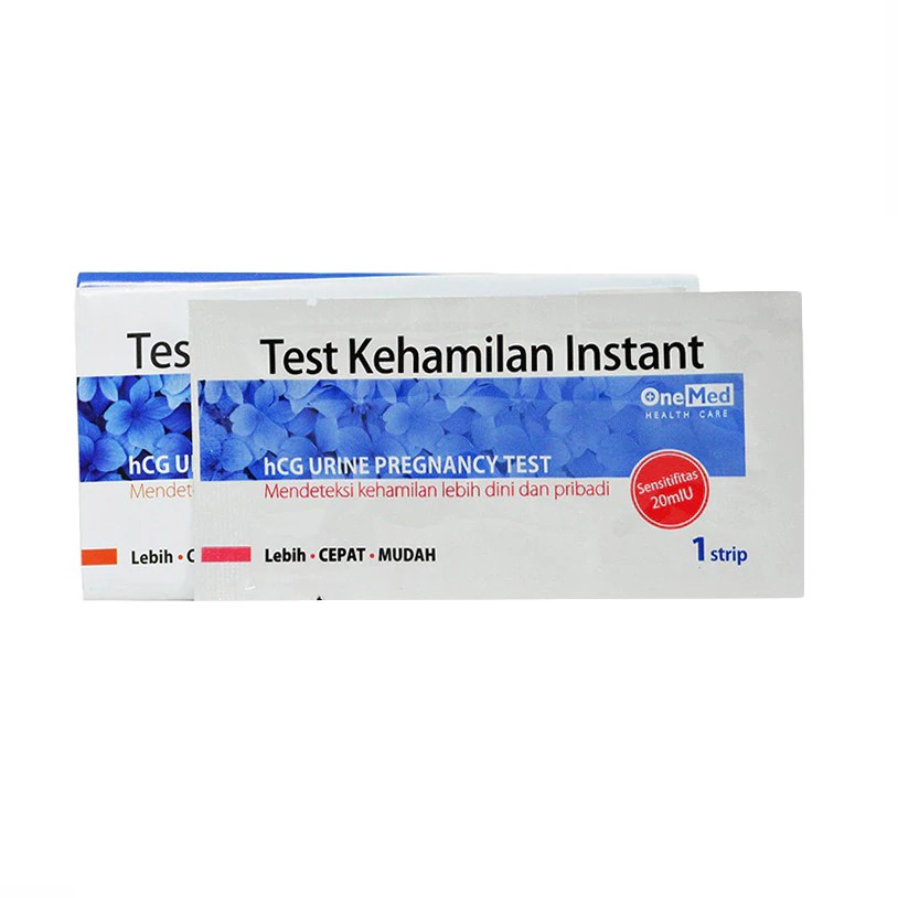 ONEMED Test Pack Kehamilan Instan - Alat Tes Hamil hCG Urine Tespek One Med