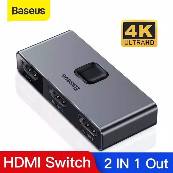 Baseus Matrix Hdmi Splitter 4K Bi-Direction Hdmi Switch Adapter