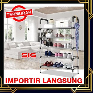 Informa Compact 5 Tier Rack Shoes Rak Sepatu 5 Susun Rak Sepatu Murah Shopee Indonesia