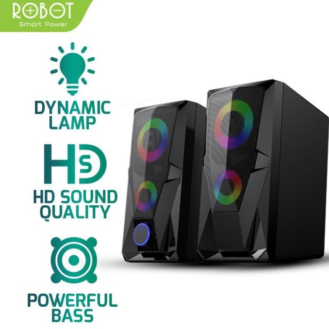 SPEAKER GAMING RGB SPEAKER GAMING ORI BERGARANSI SPEAKER PC RS200 Termurah