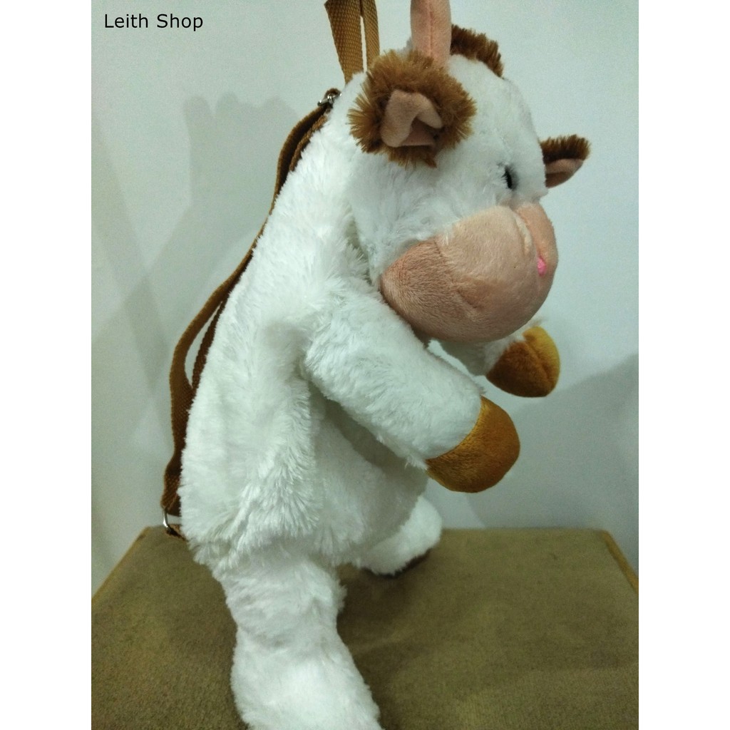 Tas Boneka Sapi Lucu Unik Bag Backpack Model Animal Anak Cute Gift