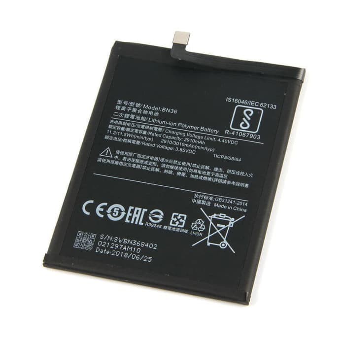 Battery Batre Baterai Xiaomi Redmi 6X A2 BN36