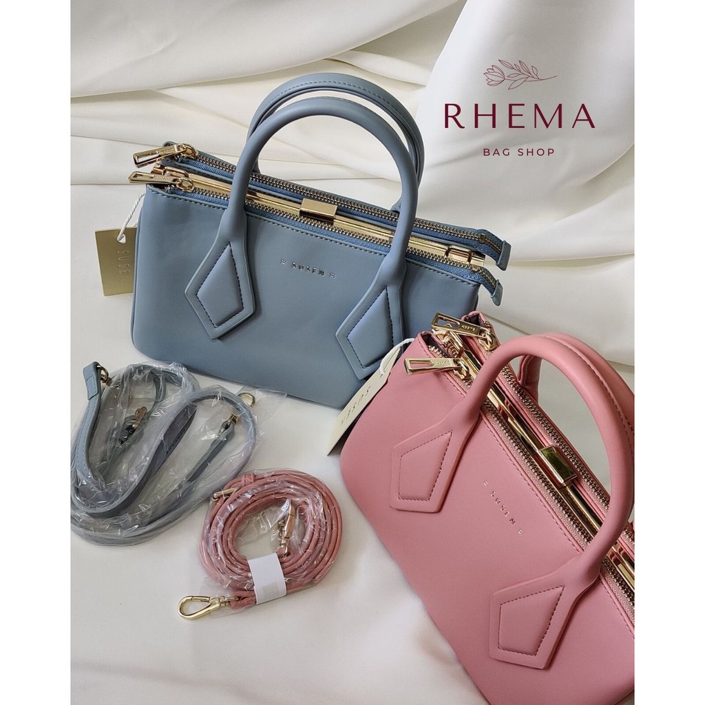 [READY STOCK] Tas Wanita Lucu Import Merk Susen Original Korea Warna Pastel