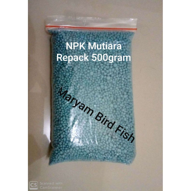 NPK Mutiara Repack 500gram Pupuk NPK