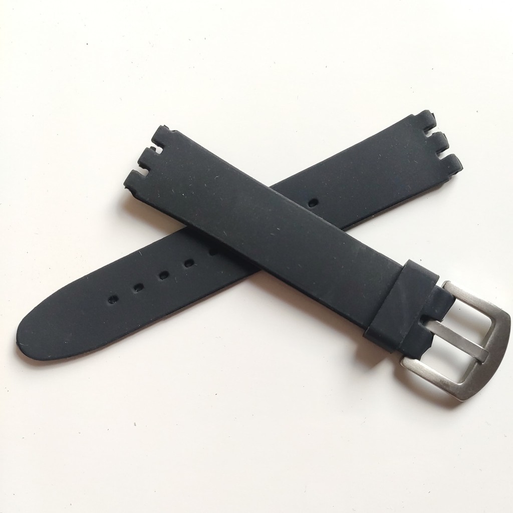 Tali Jam Tangan Swatch strap Watch 18mm Swatch 18mm Rubber Strap.