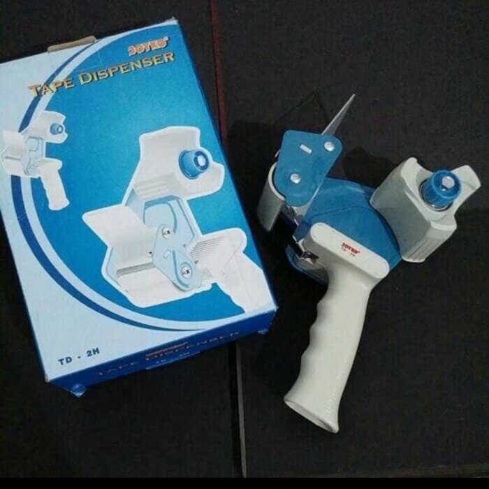 

Tape Dispenser Gagang TD-2H - Tempat lakban Packing Premium Gg