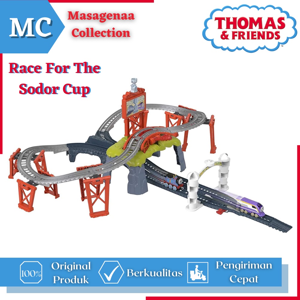Mainan Maenan Kereta Kreta Api Rel Thomas And & Friends Friend Track Trackmaster Master Playset Play
