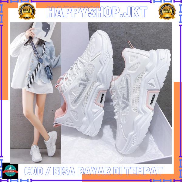 HS / Sepatu Sneaker Wanita PU Premium SP 248