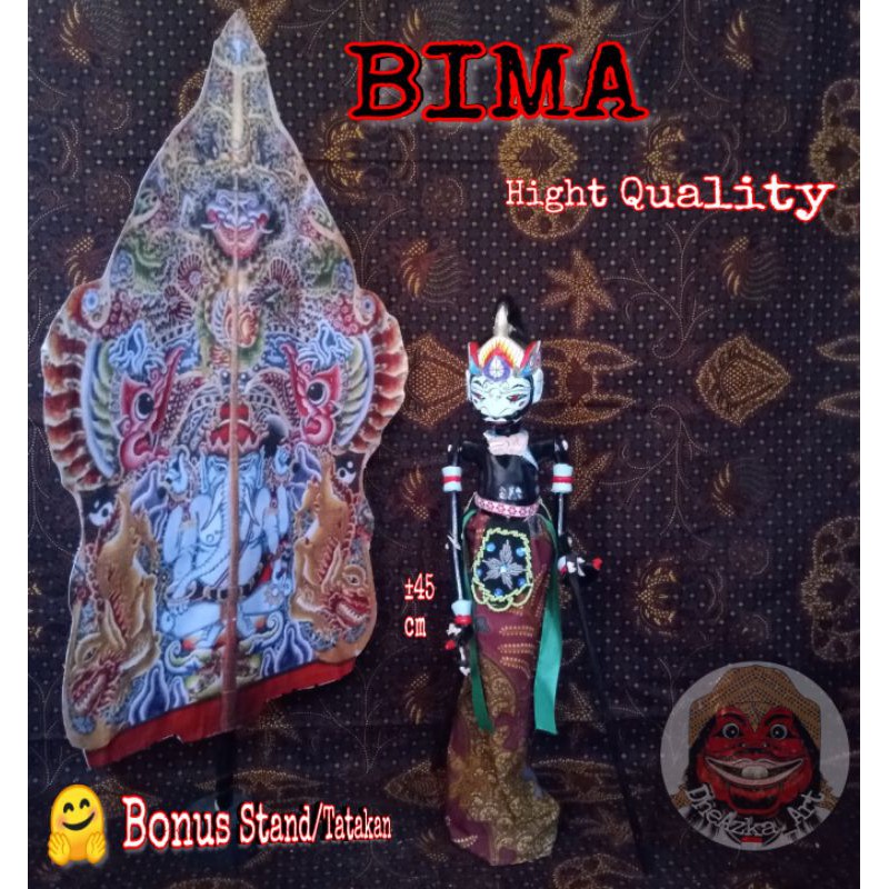 WAYANG GOLEK BIMA KUALITAS TINGGI/BAGUS