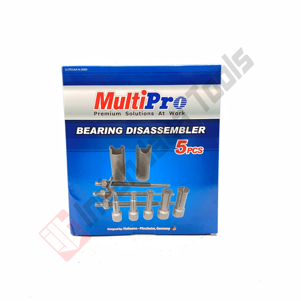 MULTIPRO BEARING PULLER SET 5 Pcs Disassembler Lepas Treker Bearing