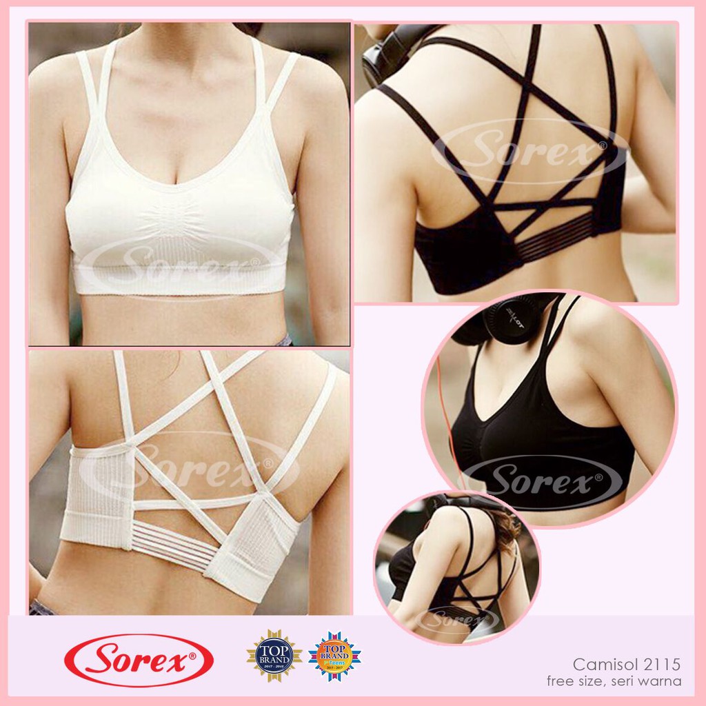 CAMISOL TANK TOP BRALETTE 2115 SOREX OBRAL