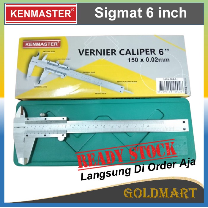 

Kenmaster Sigmat - Vernier Caliper Jangka Sorong