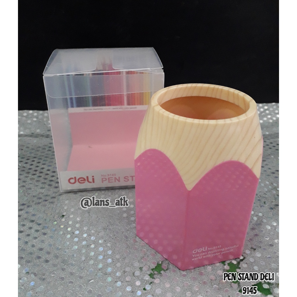 

PEN STAND DELI 9145 / TEMPAT ALAT TULIS DELI COLORFULL WORLD (91454) desk organizer tempat pulpen