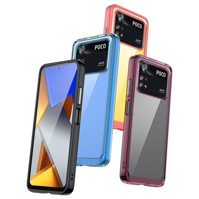 POCO M5 / M4 PRO 4G SOFT CASE PROTECTIVE HYBRID COVER