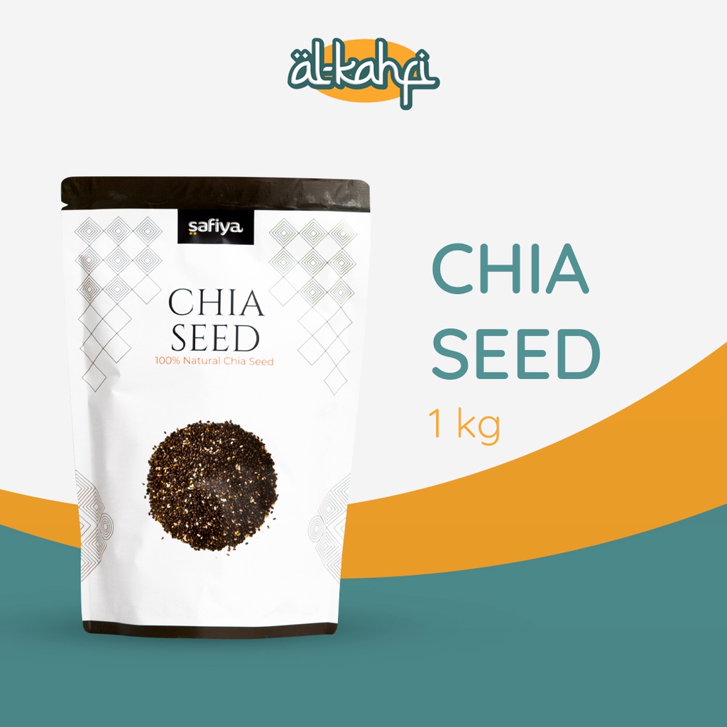 Organic Chia Seed 1 Kg Organic Black Chia | Biji Chia Original Premium