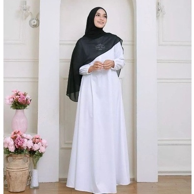 Gamis Wanita Putih Gamis Modern Gamis Putih Modern Gamis polos Gamis Remaja Gamis Manasik Gamis Umroh Gamis Busui Gamis Murah Gamis Lebaran