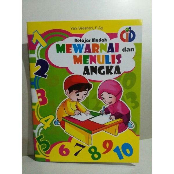 

belajar mudah mewarnai dan menulis angka