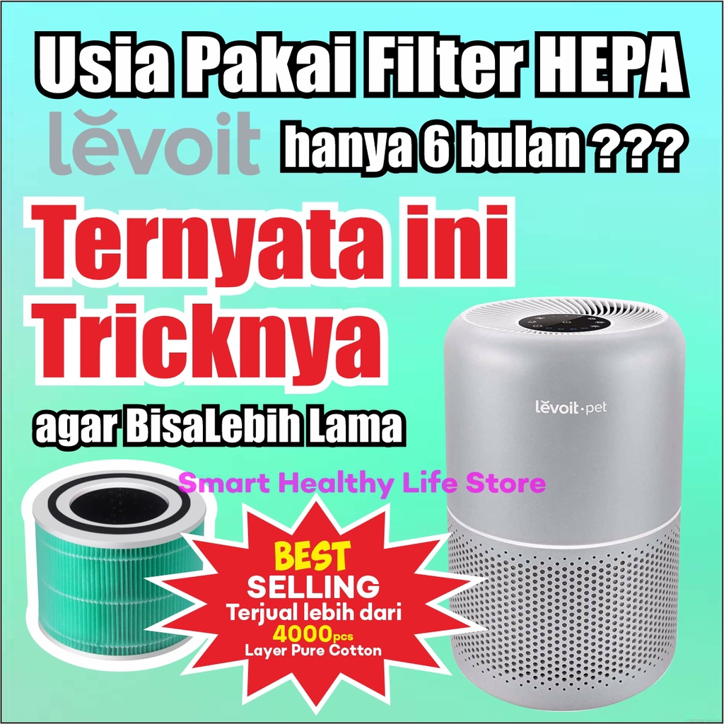 Layer PURE COTTON HEPA Filter Air Purifier Xiaomi Samsung Philips and All Brand Anti Dust Electrostatic