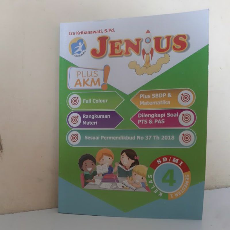 JENIUS TEMATIK KELAS 4 SD/MI