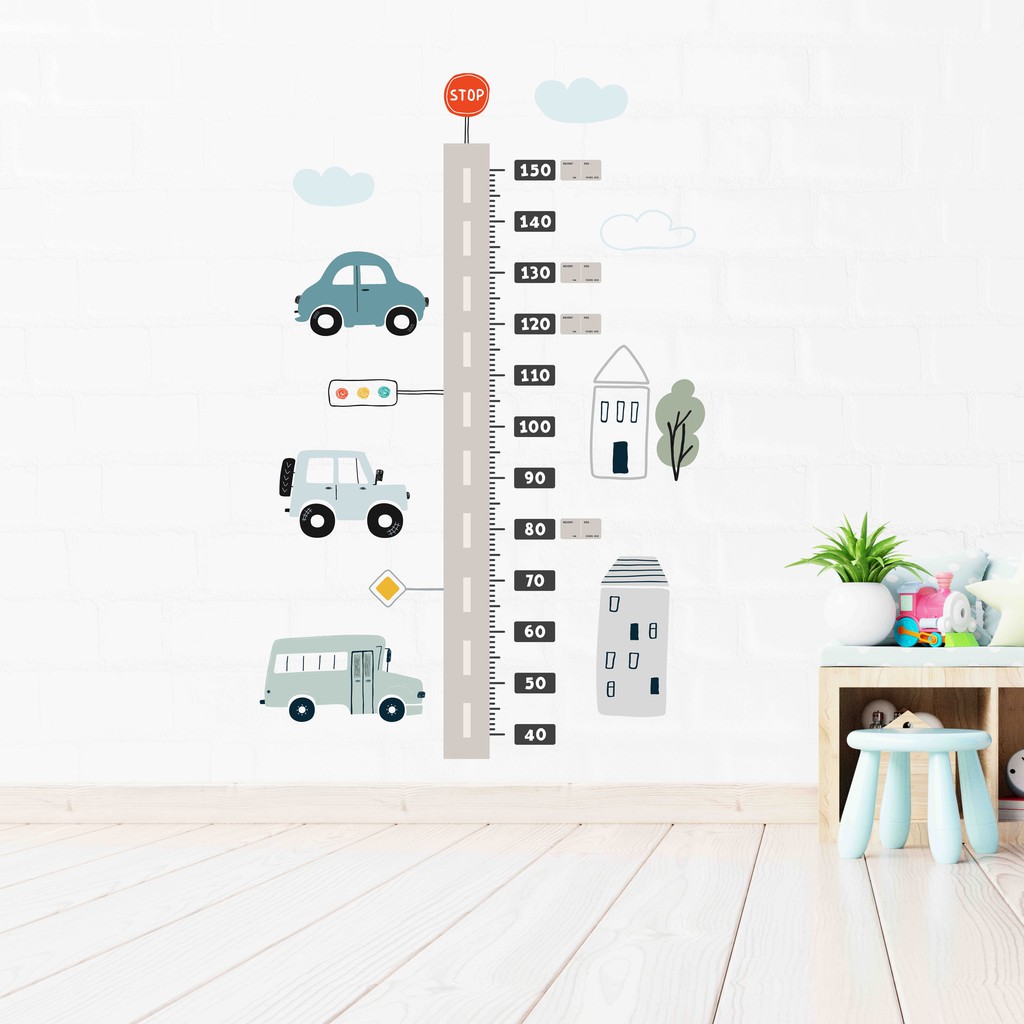 Jual Wall Sticker Height chart/Pengukur tinggi badan/Wall Sticker
